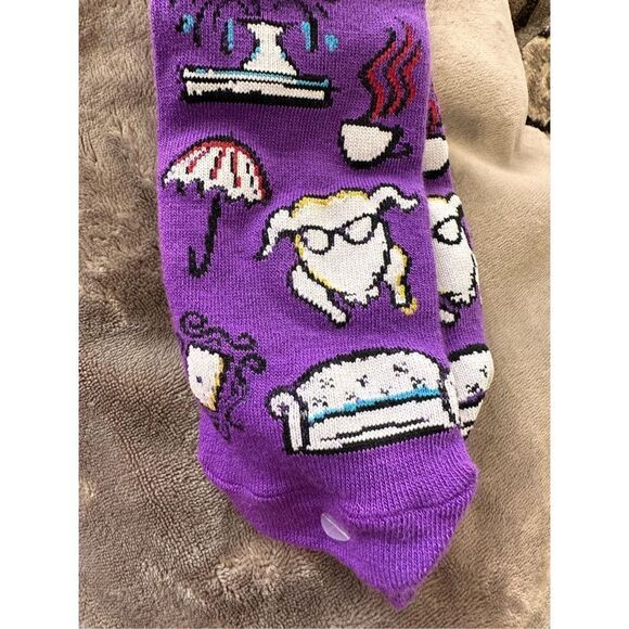 ⭐️3 for $10⭐️ Friends Tv show Thanksgiving Socks - Picture 2 of 4